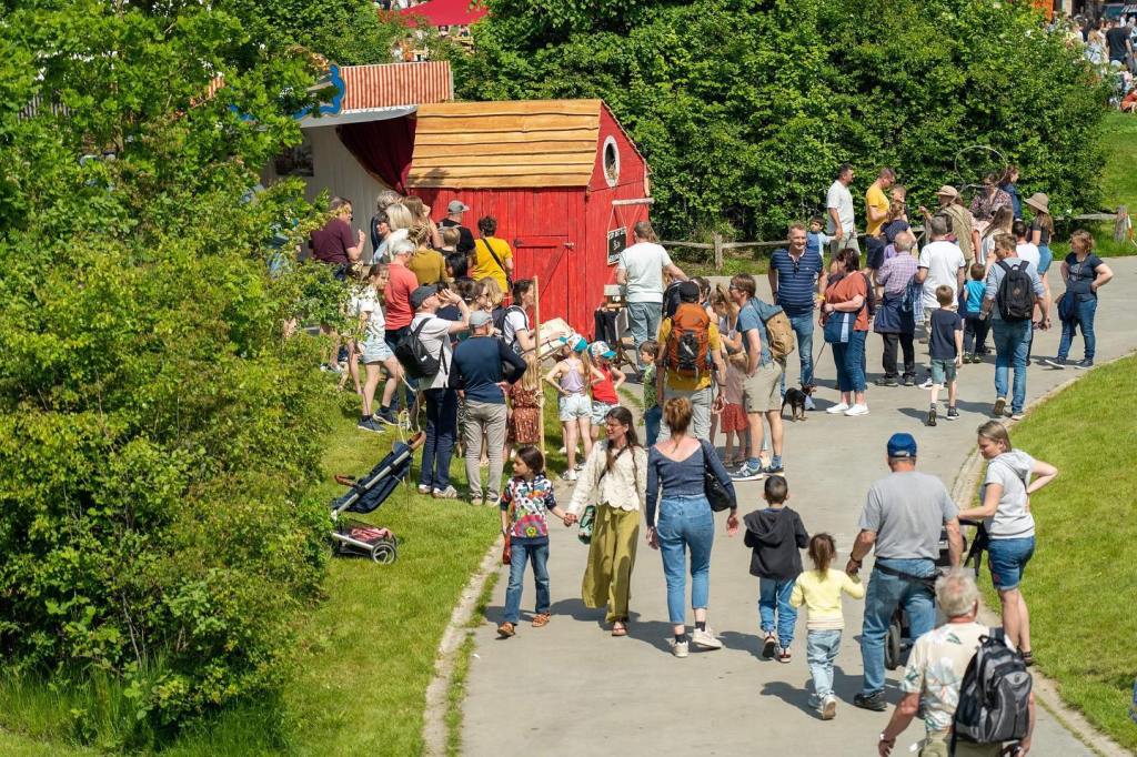 Decor voor straattheater